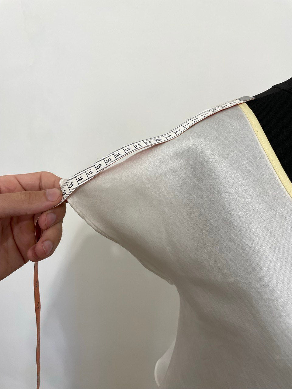 Snow White Silk and Cotton Short Sleeve Top