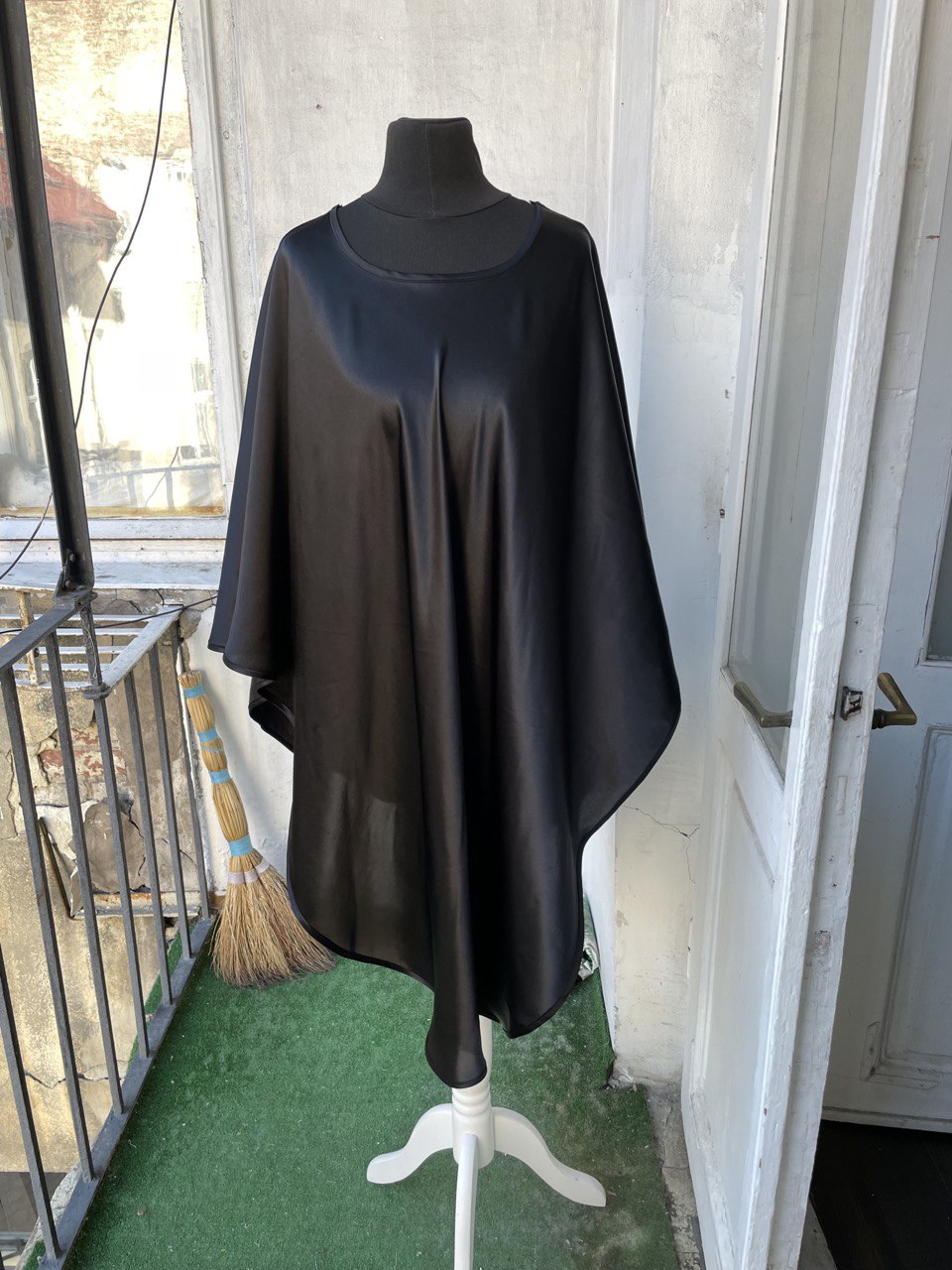 Evening Silk Slip Cape