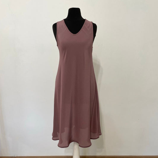 Lilac Silk Summer Dress