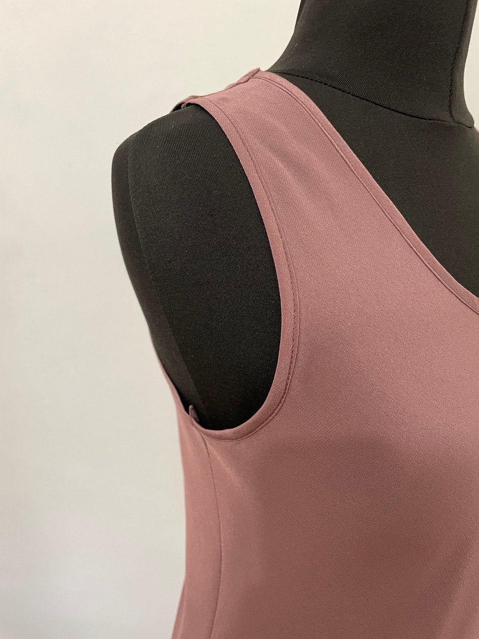 Lilac Silk Summer Dress