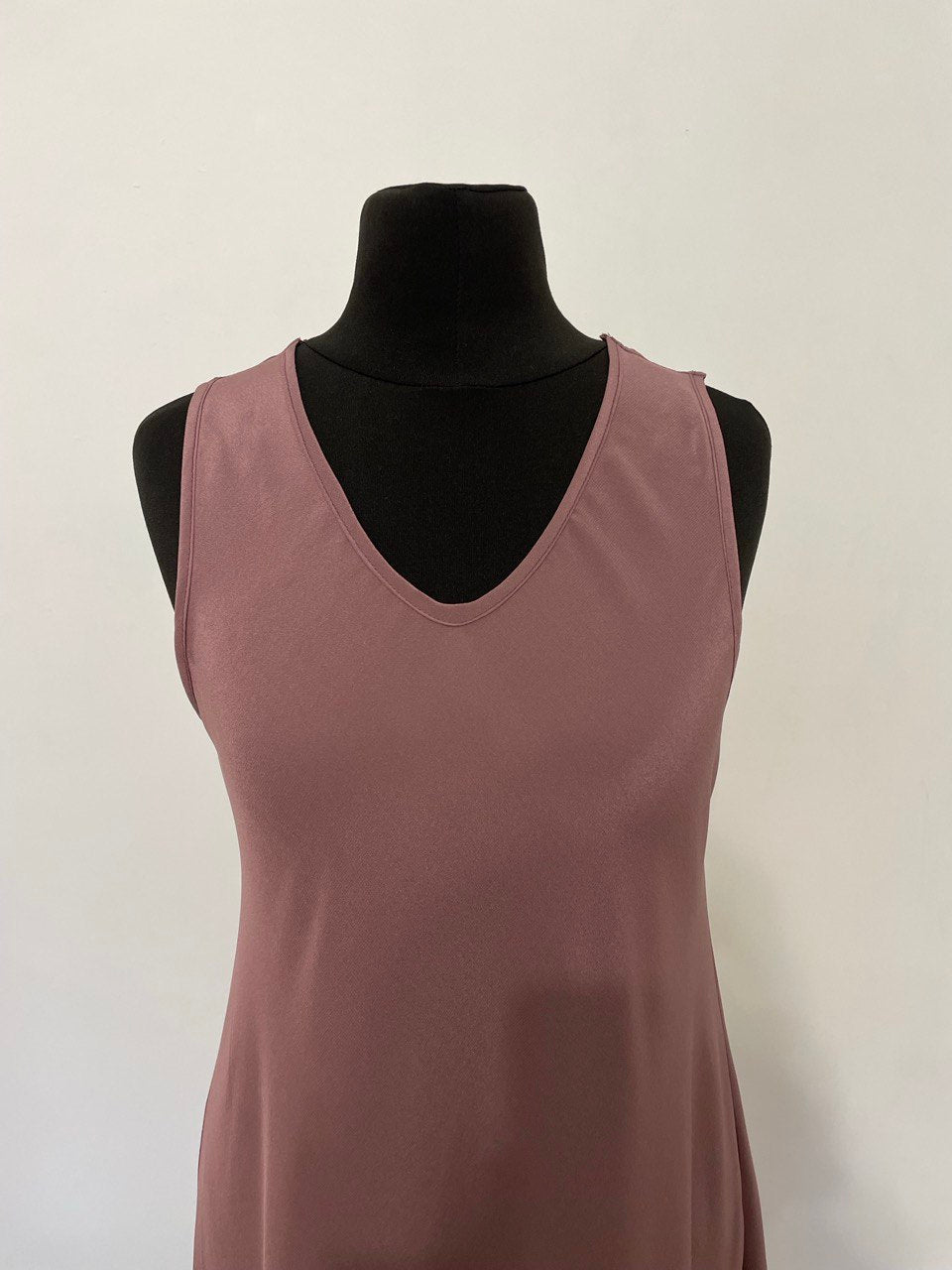 Lilac Silk Summer Dress