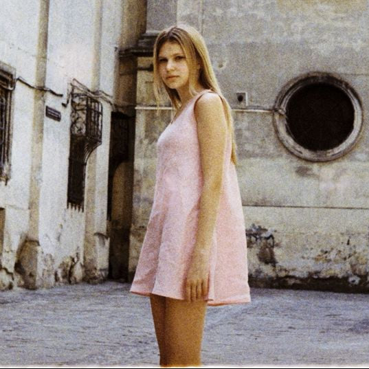 Mini Pink Bubblegum Linen Summer Dress