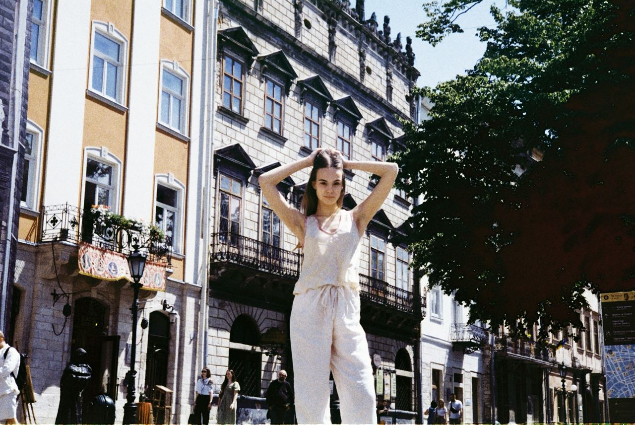 Featherweight Gold Silk Top