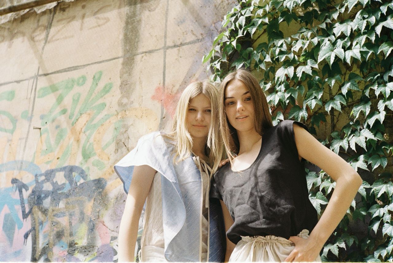 Mini Black Linen Summer Dress