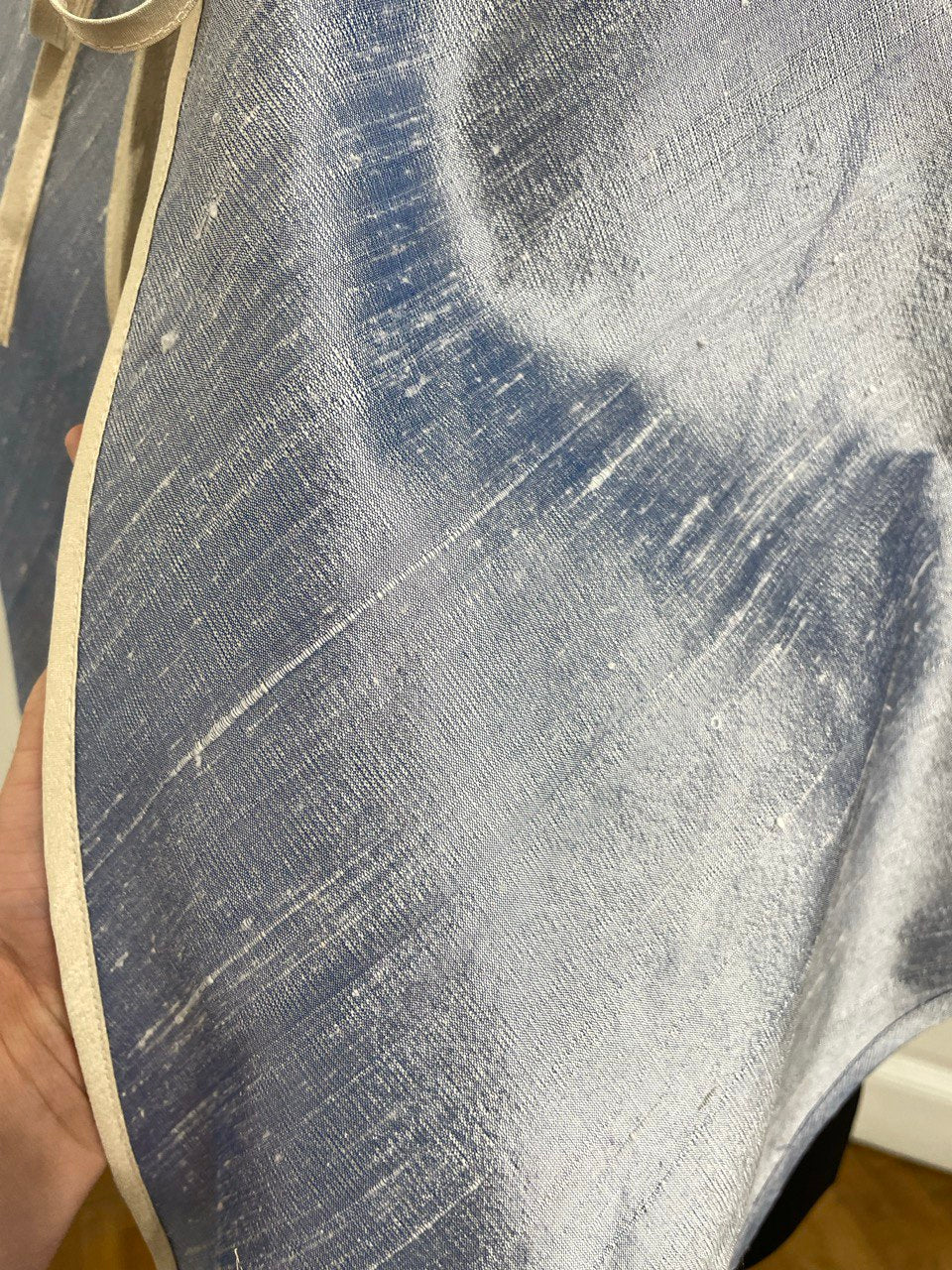 Dupioni Silk Open Cape