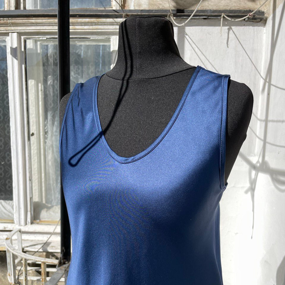 Silk Evening Dress. Maxi