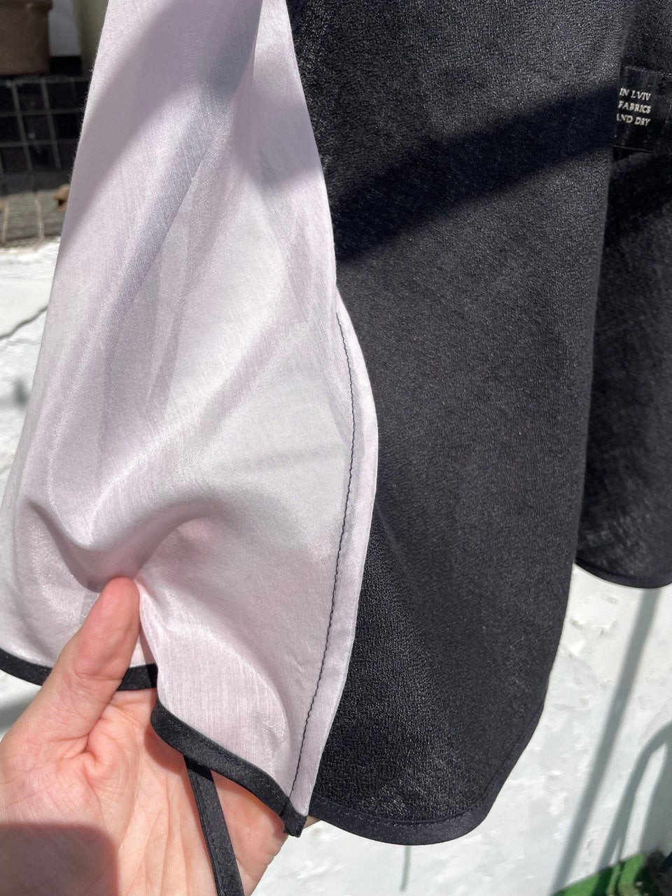 TriColor Soft V Neck Open Tie Vest